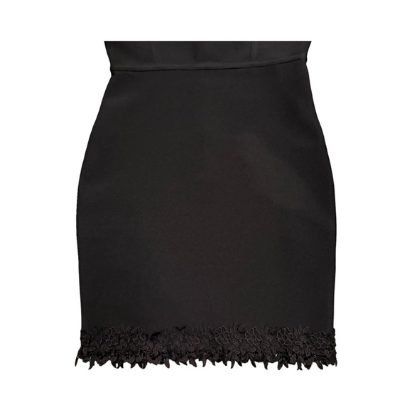 Goth Black Pretty Strapless Dress with zipper - Picture 6 of 10